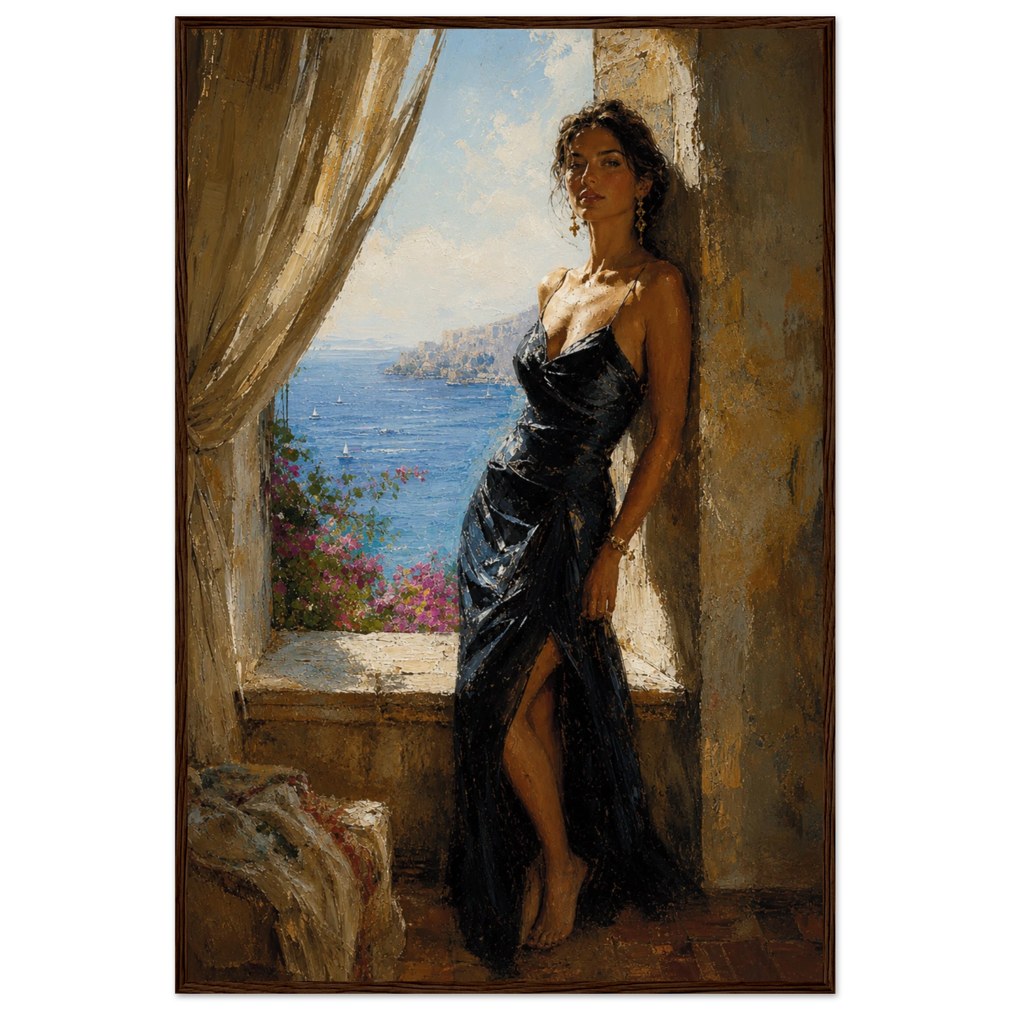 MEDITERRANEAN STUDIES — The Alcove by LunarHeartCo, framed mediterranean fine art print — product image 22 of 22