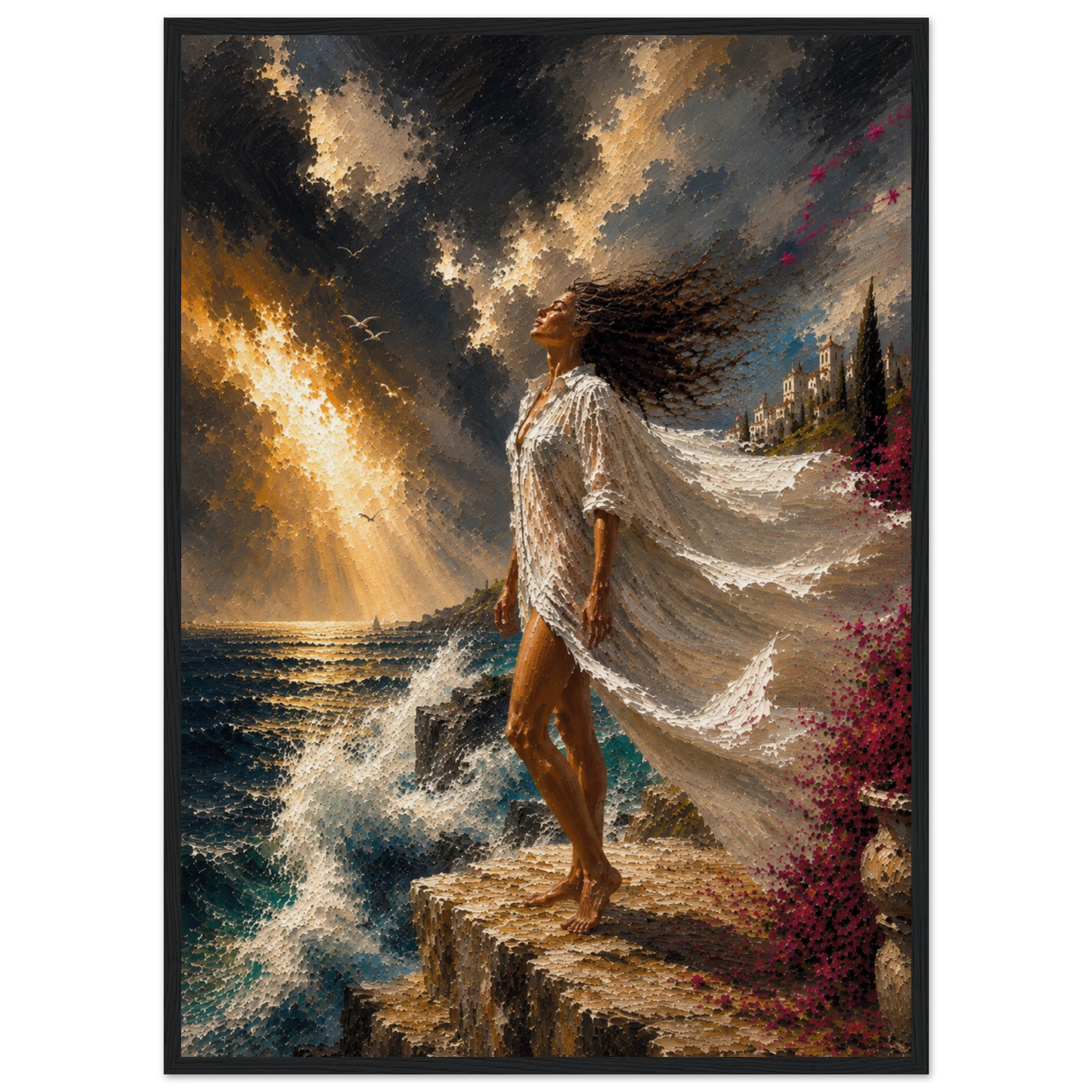 MEDITERRANEAN STUDIES — The Clearing by LunarHeartCo, framed mediterranean fine art print — product image 24 of 24