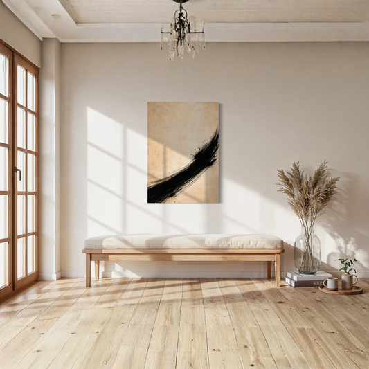 LunarHeartCo VECTOR I Rise canvas art print featuring vibrant, abstract design on stretched canvas for modern home decor.