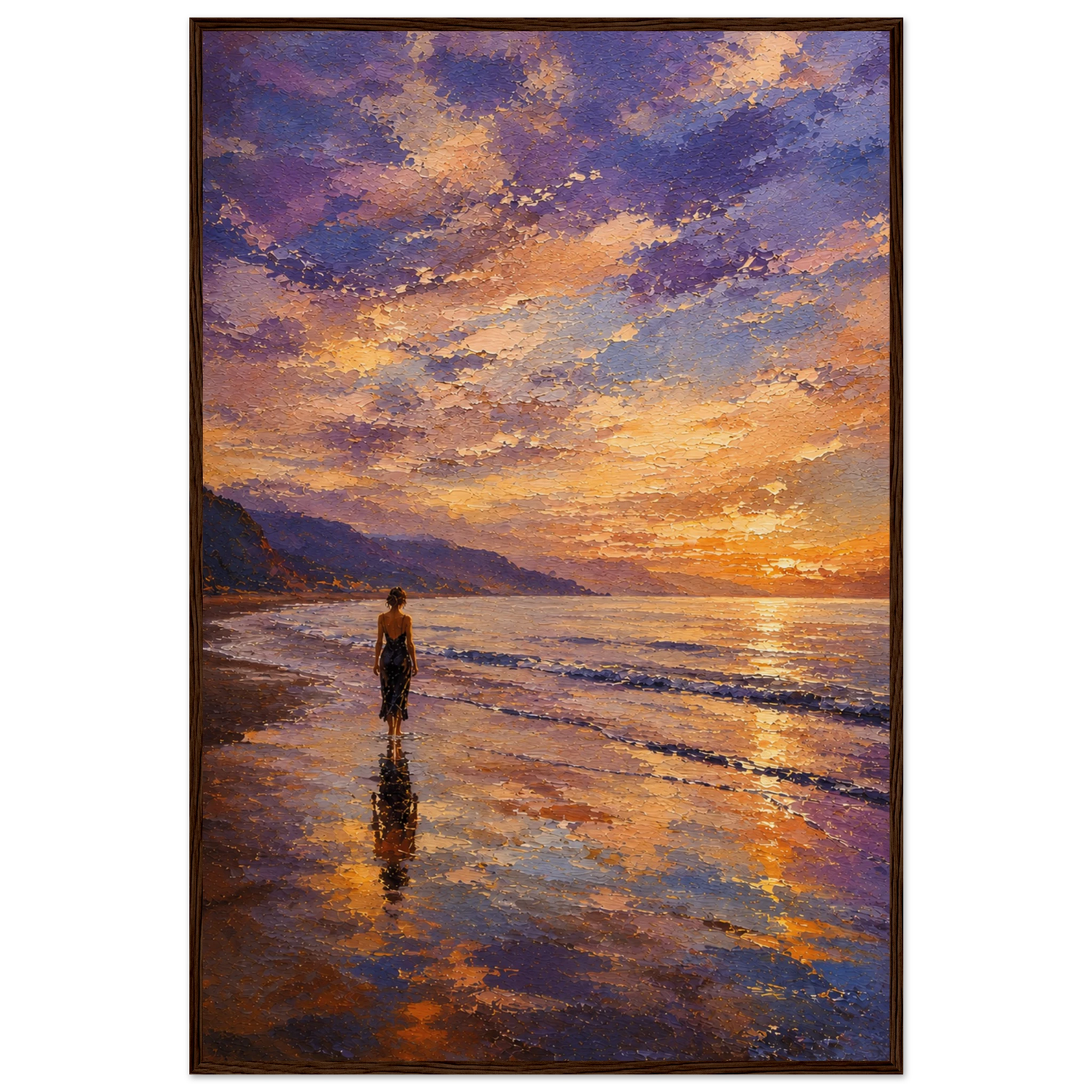 MEDITERRANEAN STUDIES — The Shore by LunarHeartCo, framed mediterranean fine art print — product image 20 of 21