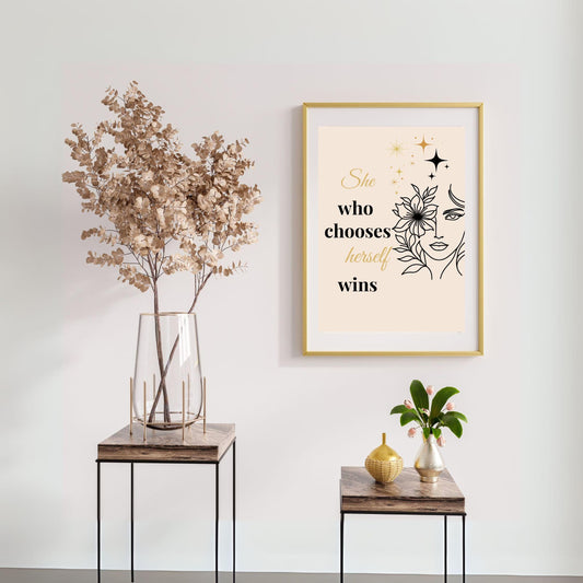 Fierce Feminine Wall Art Bundle (20 Prints) | Self-Love & Empowerment Quotes | Bold Digital Download ✨💎 - LunarHeartCo