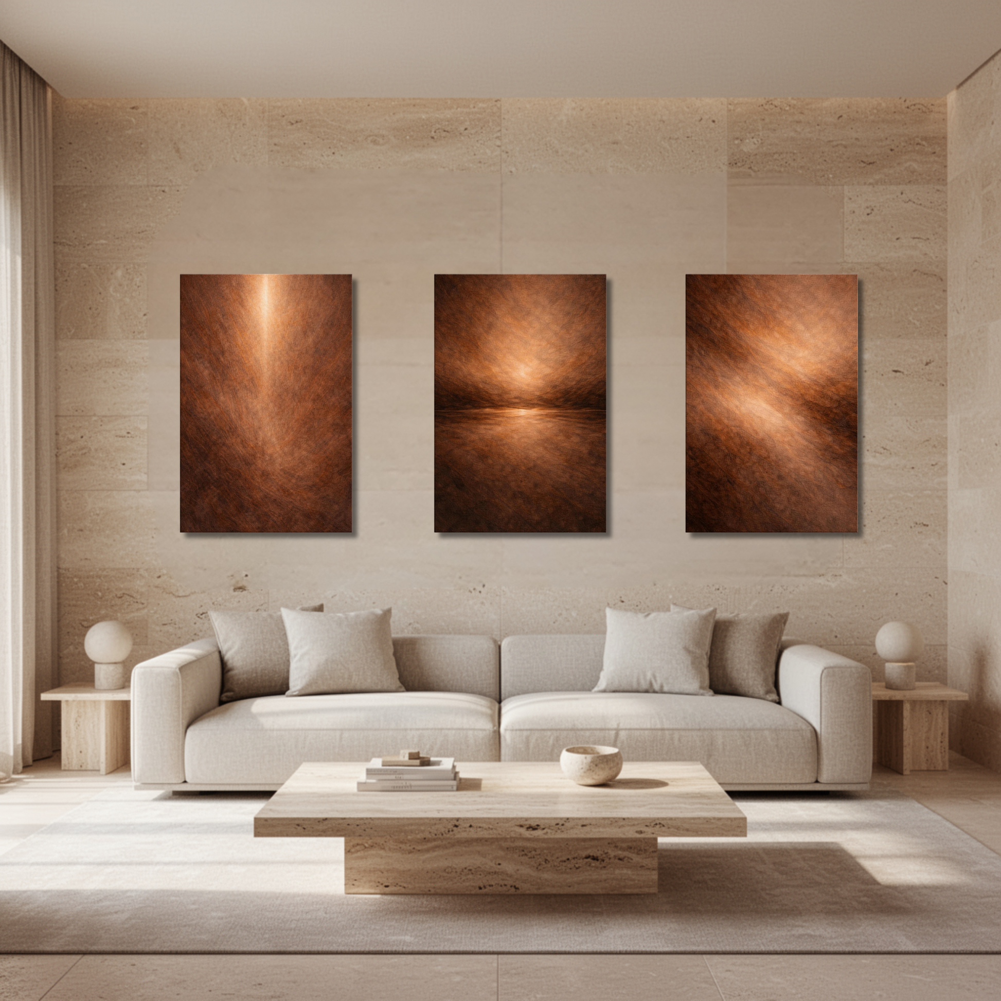 SEAM — Complete 3-Piece Mineral Canvas Series - LunarHeartCo