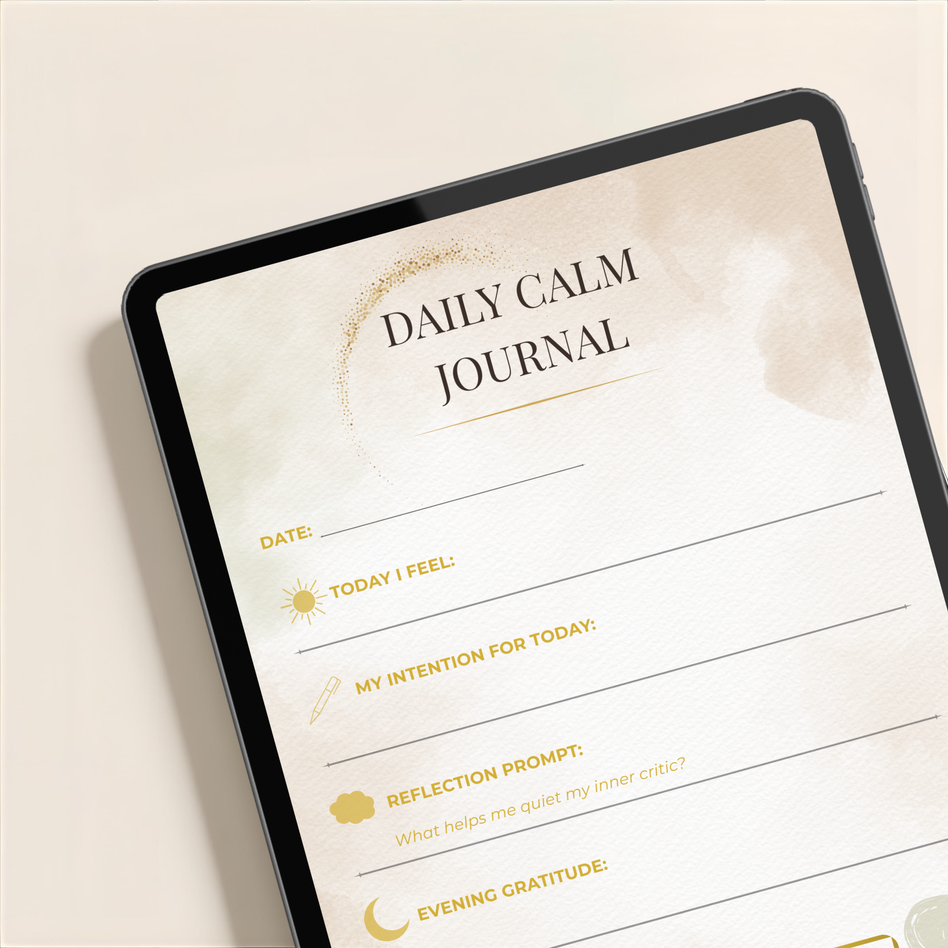 🌙 Daily Calm — 7 Days of Peace (Digital Journal) - LunarHeartCo
