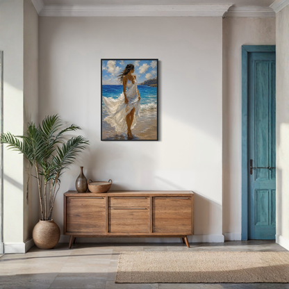 MEDITERRANEAN STUDIES — Windswept, Framed Art Print