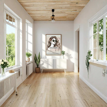 Poster- Not fragile, just done apologizing. - LunarHeartCo