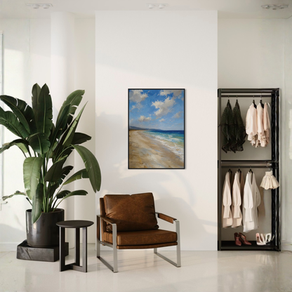 MEDITERRANEAN STUDIES — The Blue Distance, Framed Art Print