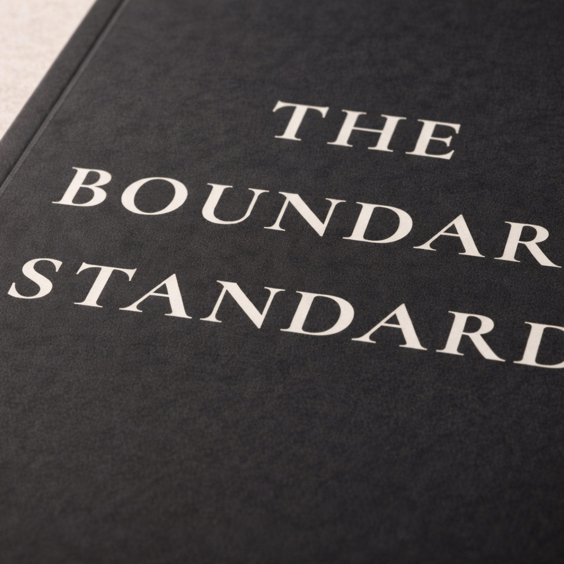 The Boundary Standard —A Structured Workbook for Limits, Enforcement & Behavioural Integrity - LunarHeartCo
