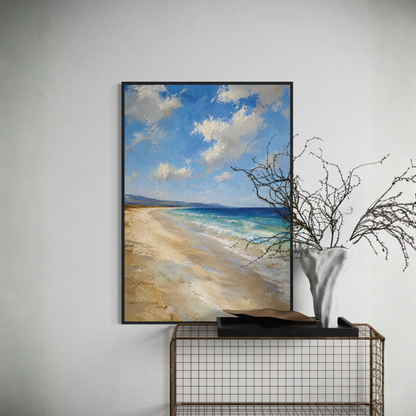 MEDITERRANEAN STUDIES — The Blue Distance, Framed Art Print