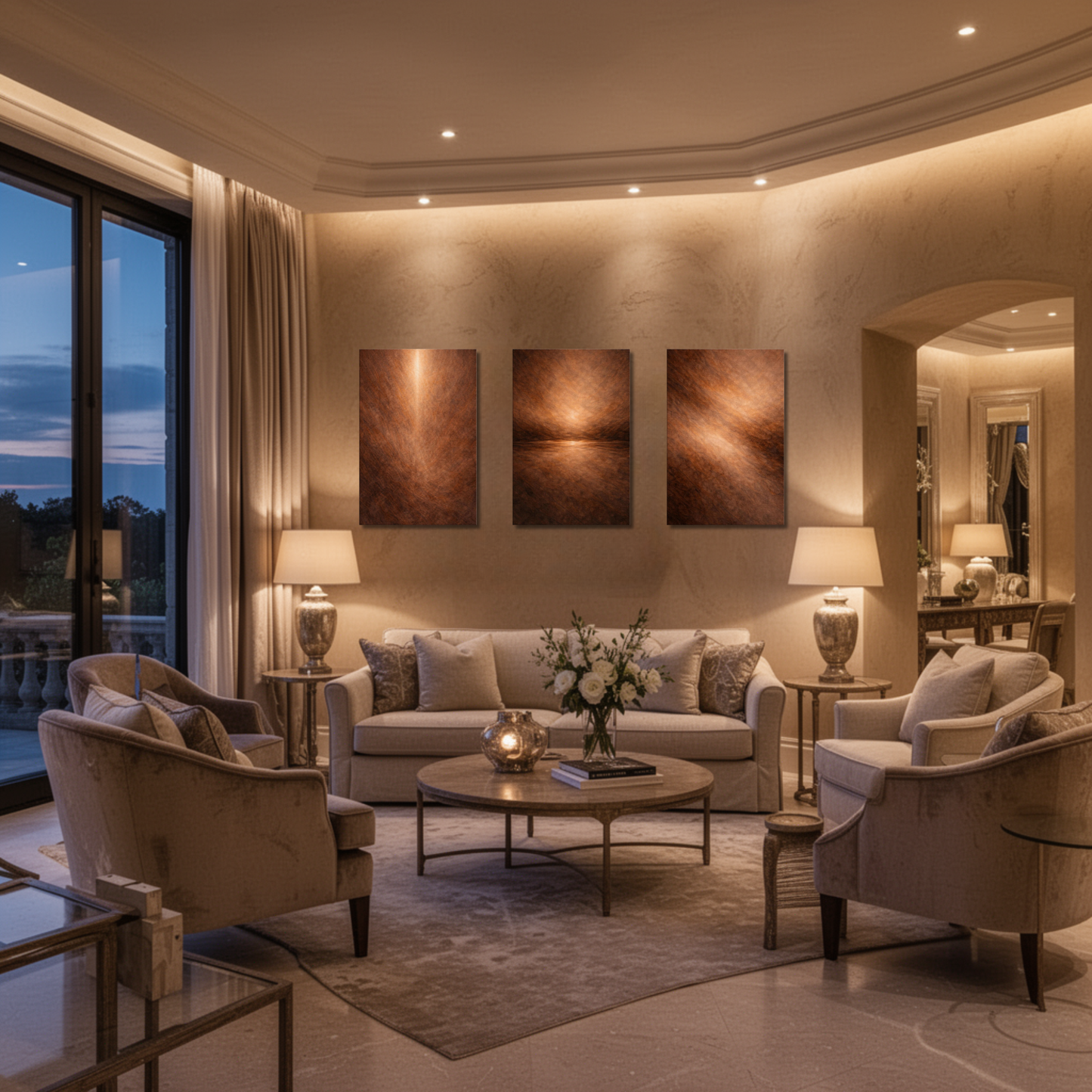 SEAM — Complete 3-Piece Mineral Canvas Series - LunarHeartCo