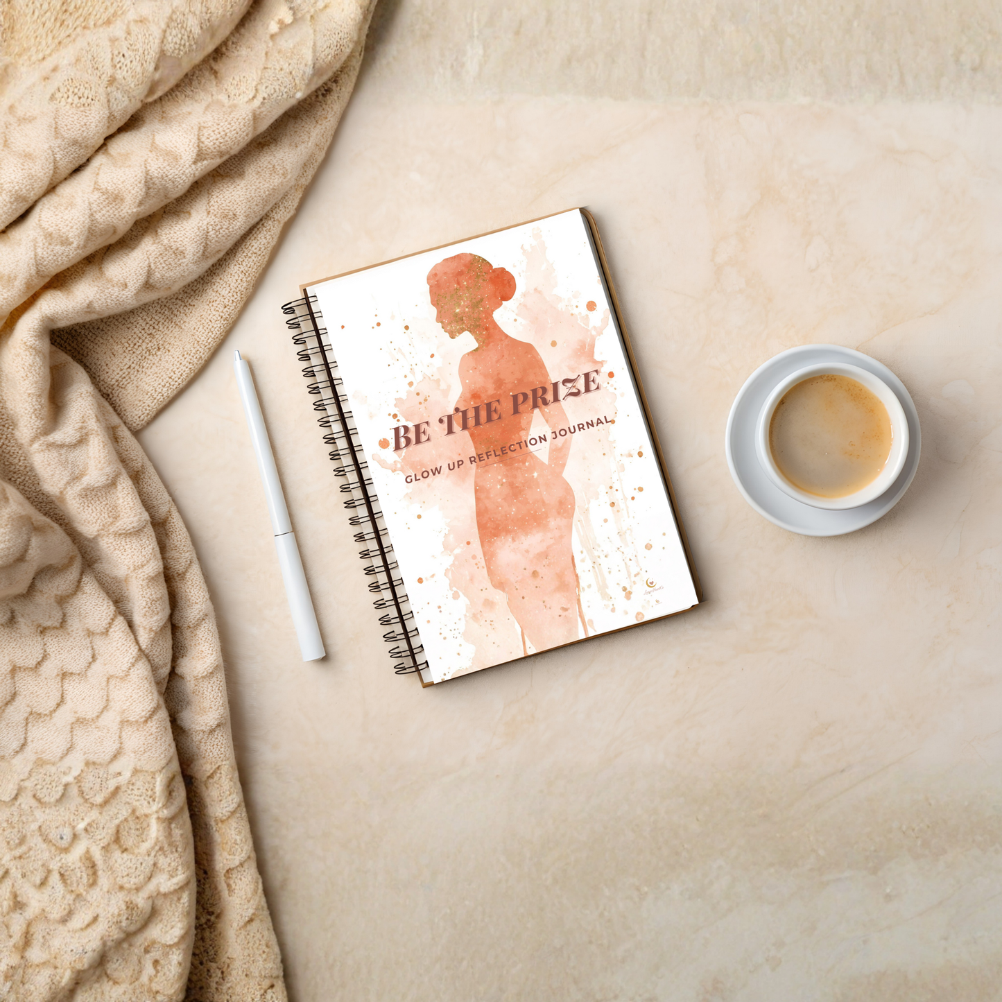 BeThePrize_SunGoddess  - Spiral notebook - LunarHeartCo