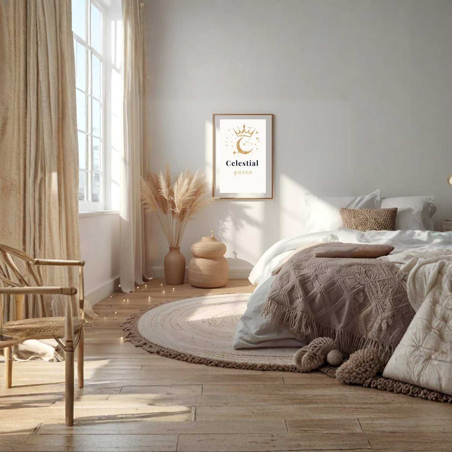 Poster - Celestial Queen - LunarHeartCo