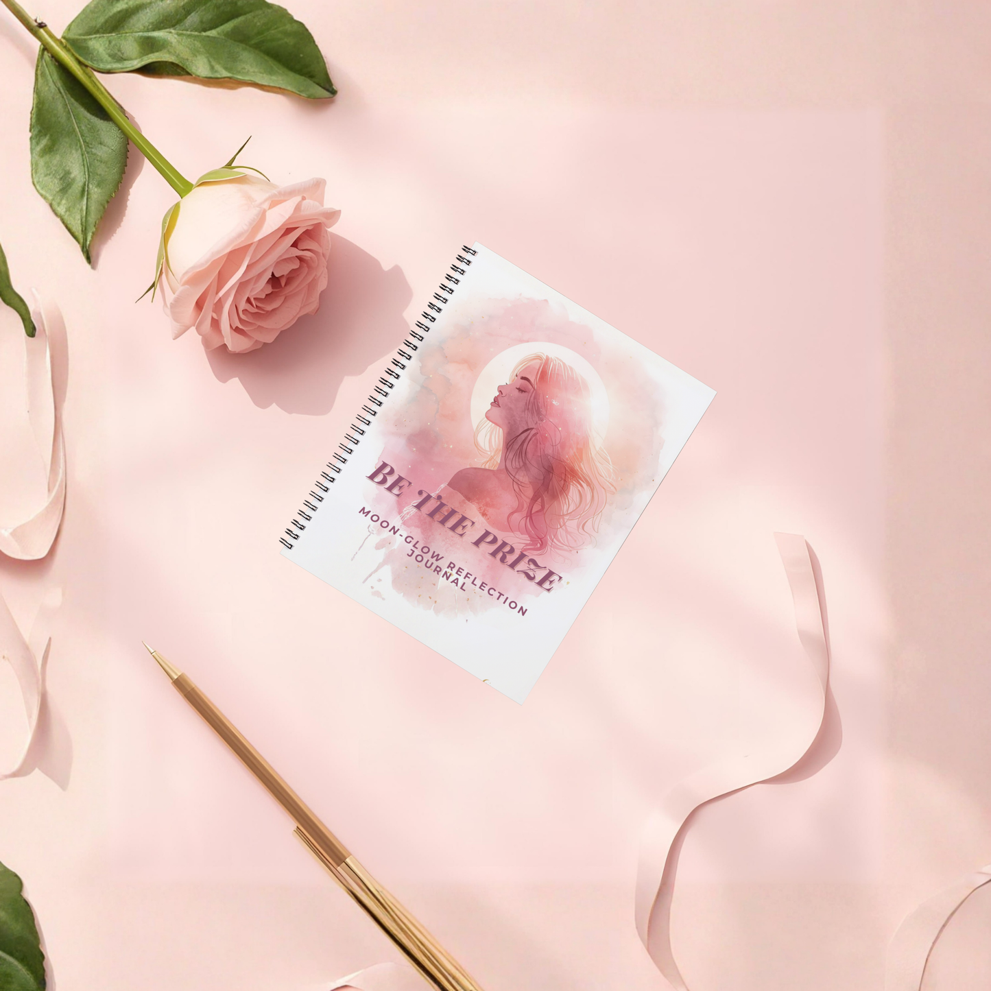 BeThePrize_MoonGlow - Spiral notebook - LunarHeartCo