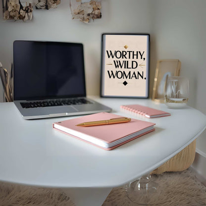 Poster - Worthy Wild Woman - LunarHeartCo