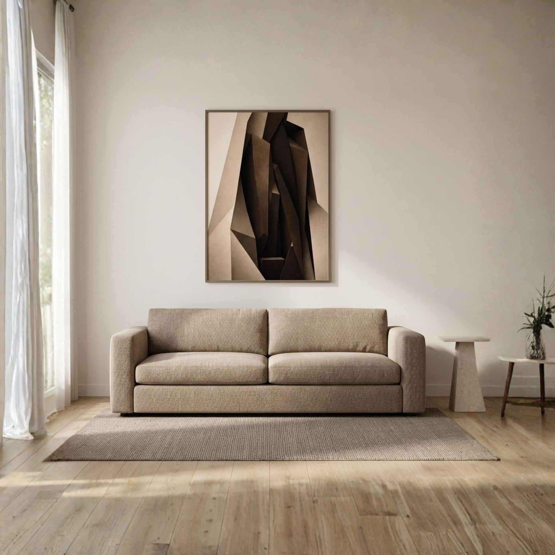 Fine art print titled Internal Structure III by LunarHeartCo featuring intricate abstract wall art with detailed geometric patterns.