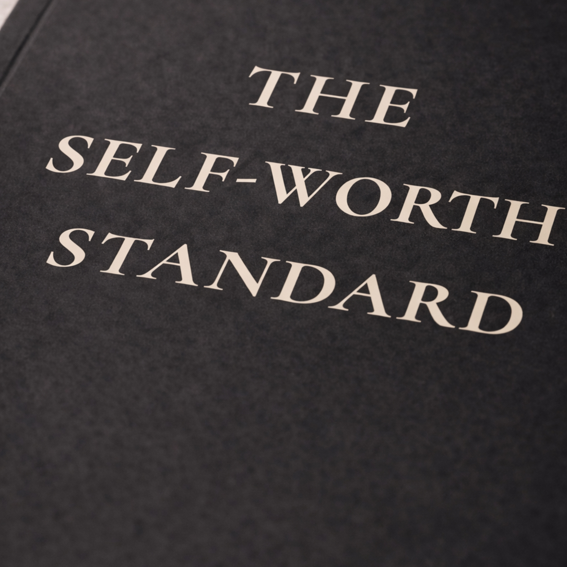 The Self-Worth Standard — A Structured Workbook for Internal Minimums, Standards & Behavioural Integrity - LunarHeartCo