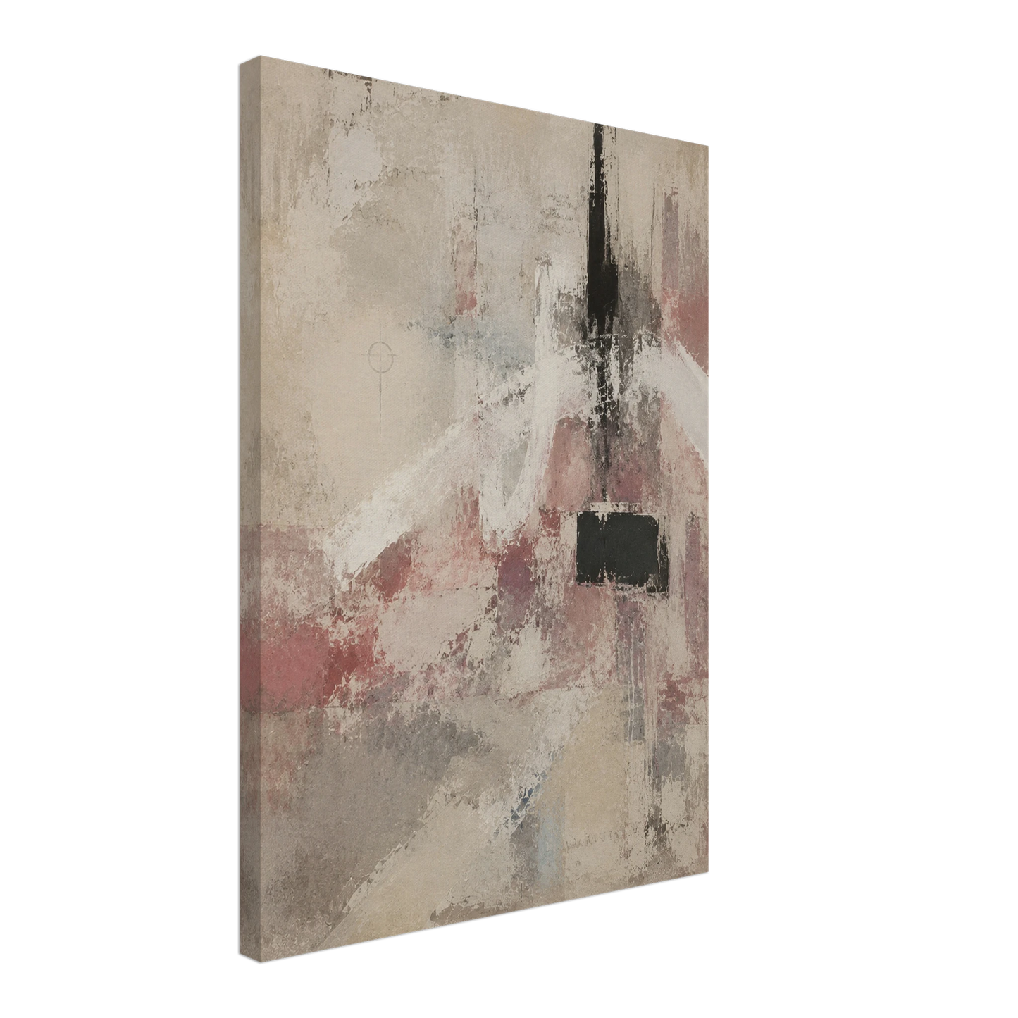 The Unsaid canvas art from the Wall Studies collection by LunarHeartCo, gallery-wrapped and ready to hang.