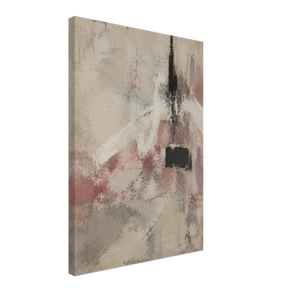The Unsaid canvas art from the Wall Studies collection by LunarHeartCo, gallery-wrapped and ready to hang.