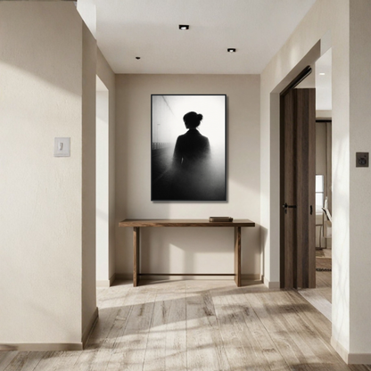 Framed Dissolution editorial fine art print by LunarHeartCo featuring abstract, artistic visuals in a sleek frame.