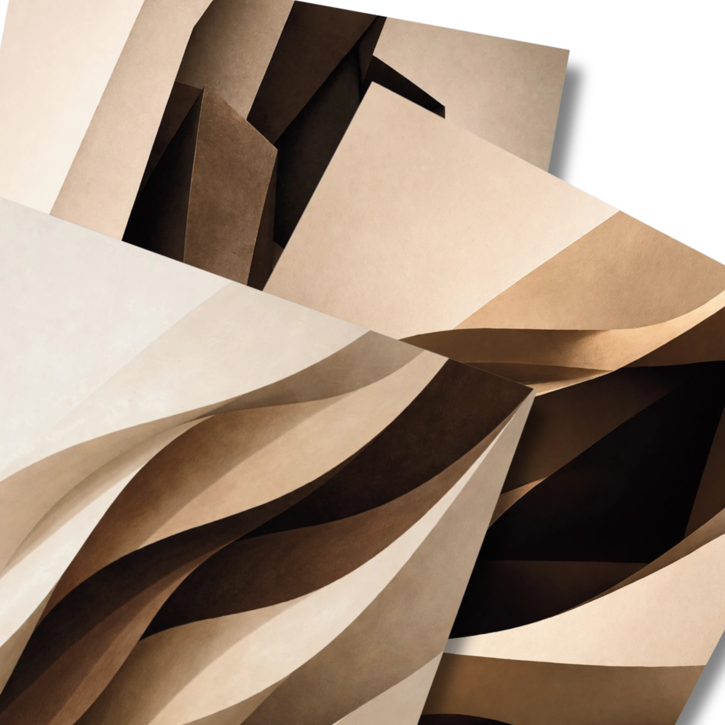 Fine art print set titled INTERNAL STRUCTURE I–III by LunarHeartCo, featuring abstract wall art with intricate geometric designs.