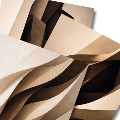 Fine art print set titled INTERNAL STRUCTURE I–III by LunarHeartCo, featuring abstract wall art with intricate geometric designs.