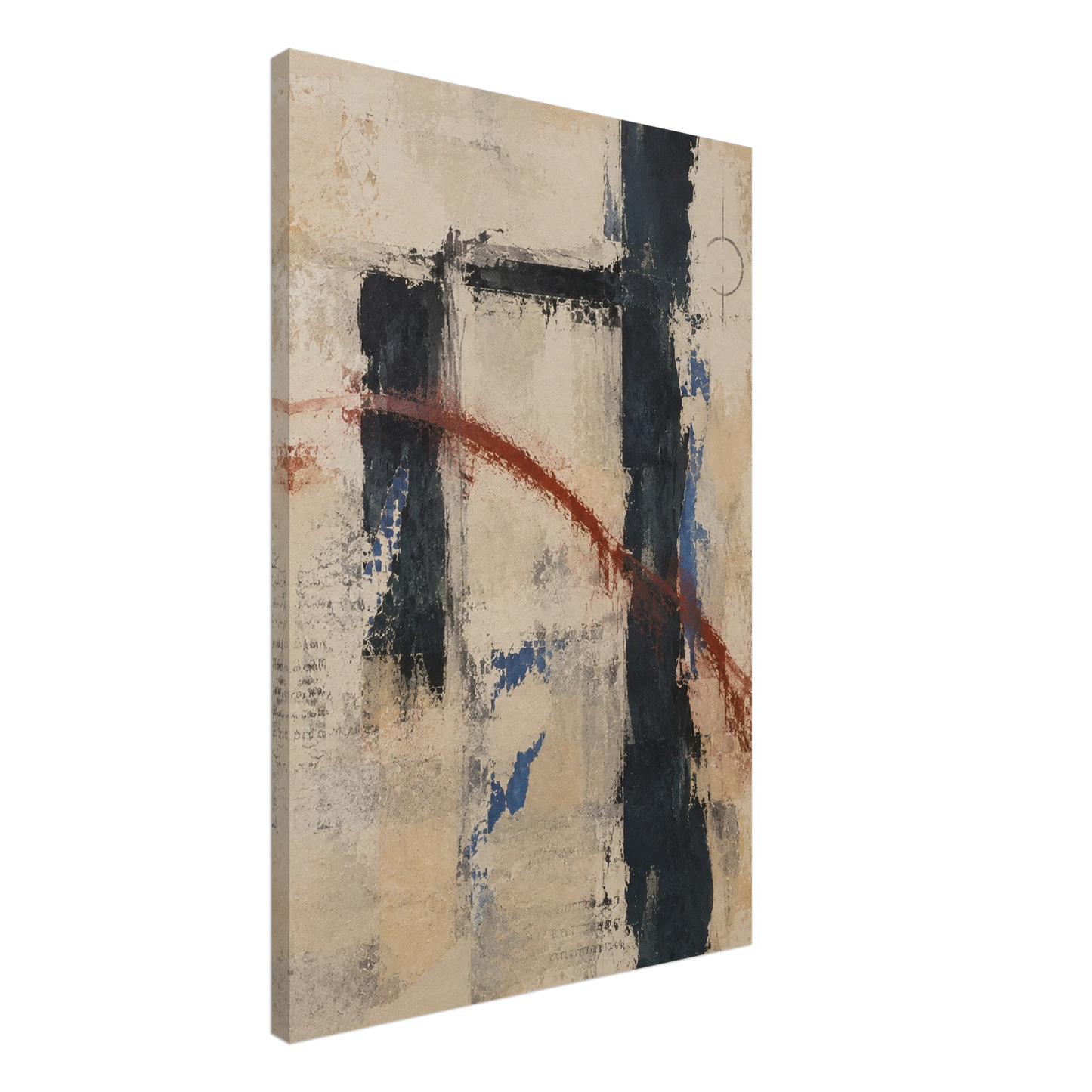 Boundary canvas art from the Wall Studies collection by LunarHeartCo, gallery-wrapped and ready to hang.