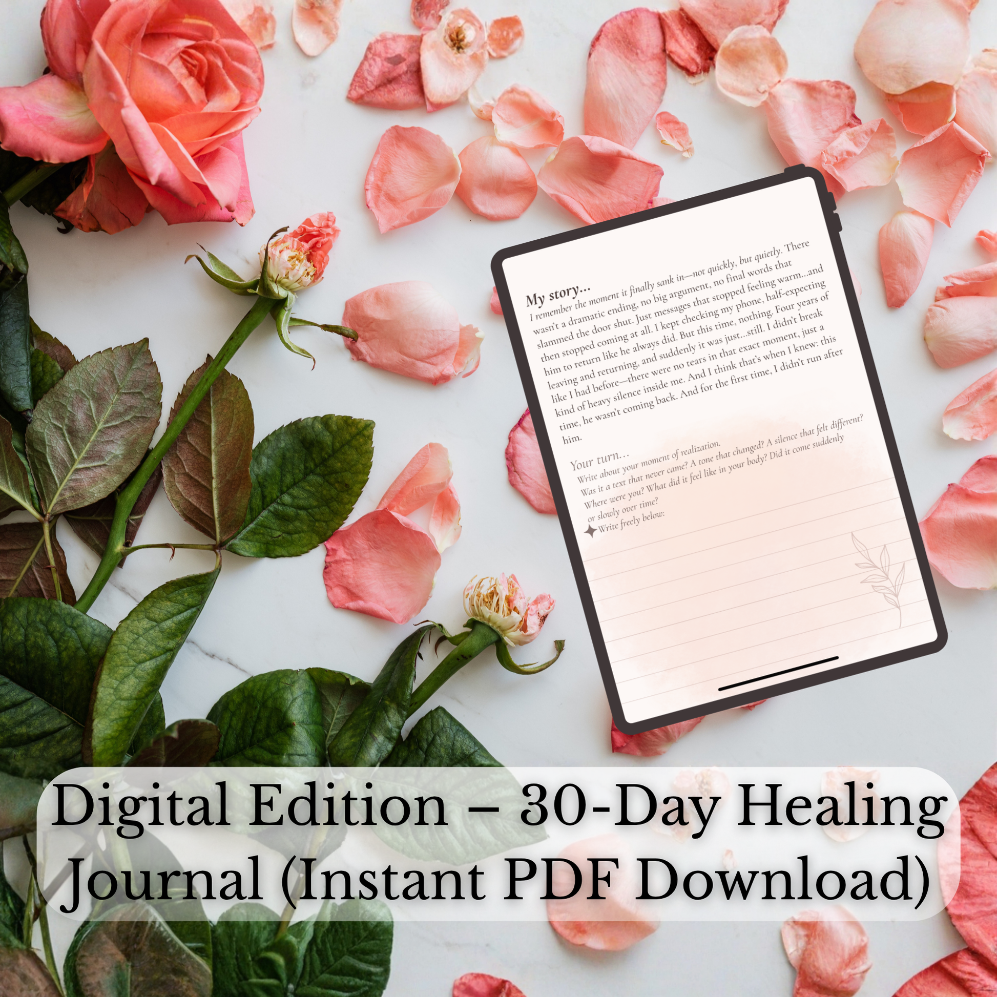 I Wasn’t His Forever — But I Will Be My Own ✨ 30 Days to Fall Back in Love With Myself After Heartbreak - LunarHeartCo