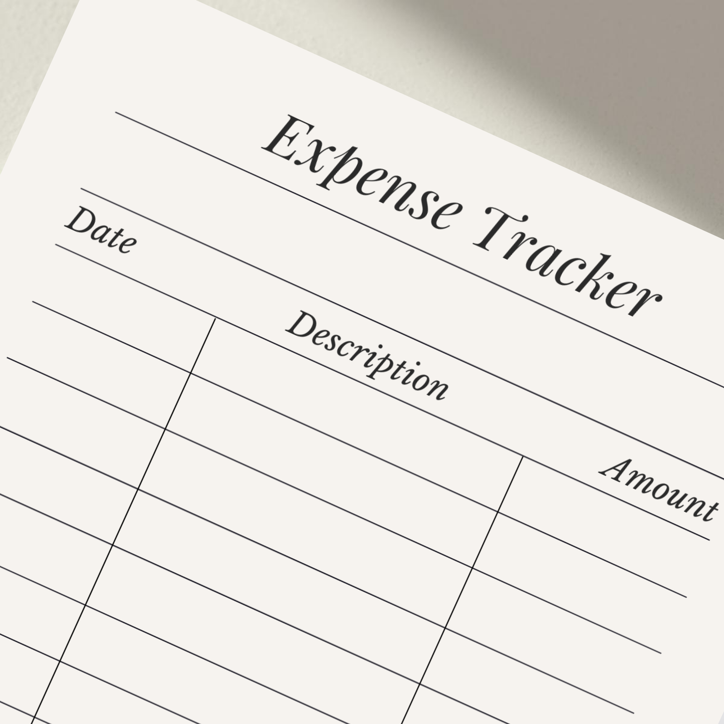 Calm Money Reset - Minimal Monthly Planner (Digital + Print) - LunarHeartCo