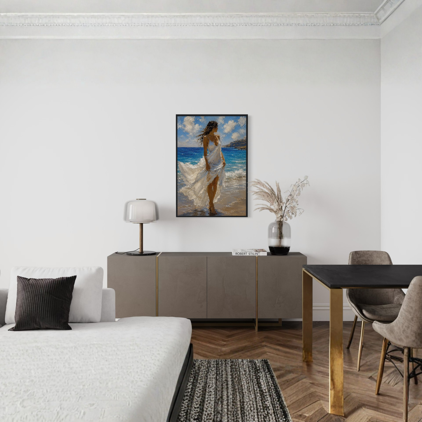 MEDITERRANEAN STUDIES — Windswept, Framed Art Print