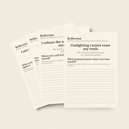 Survive a Narcissist — A Guided Recovery Workbook for Self-Trust, Boundaries & Emotional Freedom - LunarHeartCo