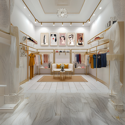 Fashion Illustration Wall Art Set (5 Prints) | Chic & Stylish Digital Download 💄✨ - LunarHeartCo