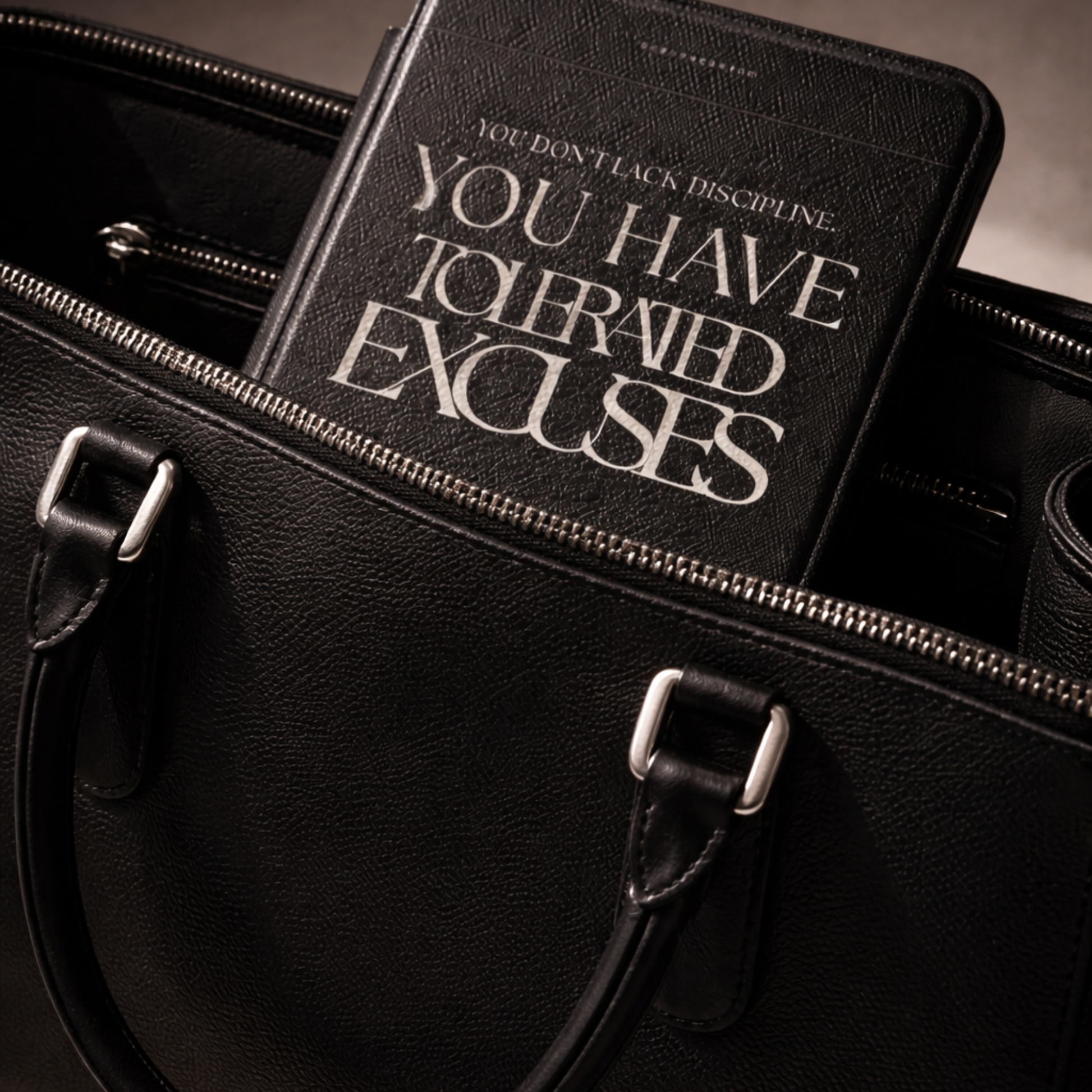 LunarHeartCo Discipline I Kindle case from the Behaviour Series, featuring a sleek phone case design with motivational message.