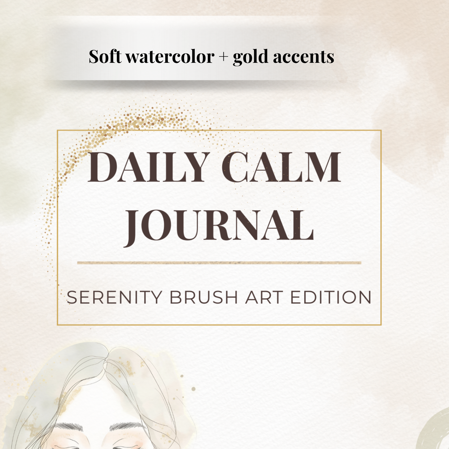 Daily Calm Journal — 30-Day Guided Workbook (Digital Download + Wire-O Print Edition) - LunarHeartCo