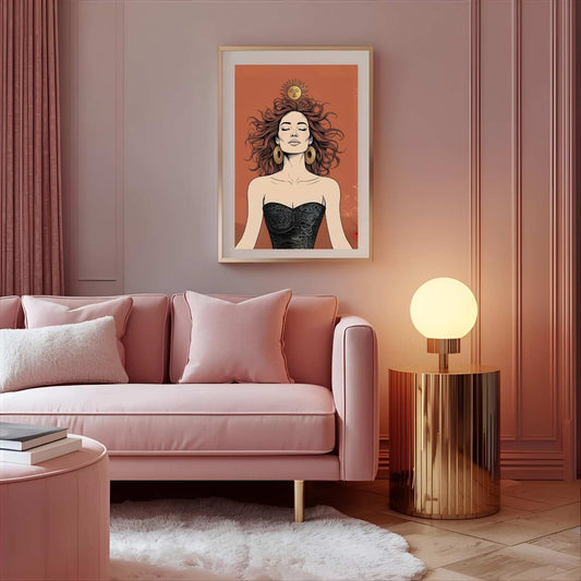 Poster - Rooted, Rising, Reborn - LunarHeartCo