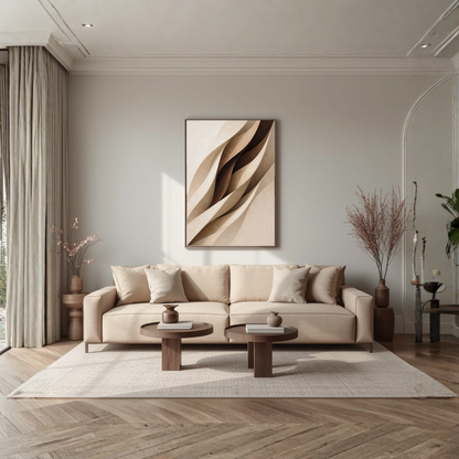 Fine art print of an internal structure wall art by LunarHeartCo, featuring intricate geometric shapes and detailed linework.