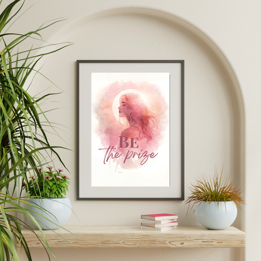 BeThePrizeMoonGlow - Poster - LunarHeartCo