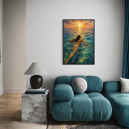 MEDITERRANEAN STUDIES — The Current, Framed Art Print