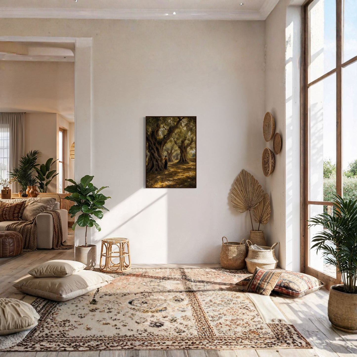 MEDITERRANEAN STUDIES — Rooted, Framed Art Print
