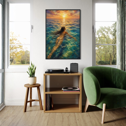 MEDITERRANEAN STUDIES — The Current, Framed Art Print