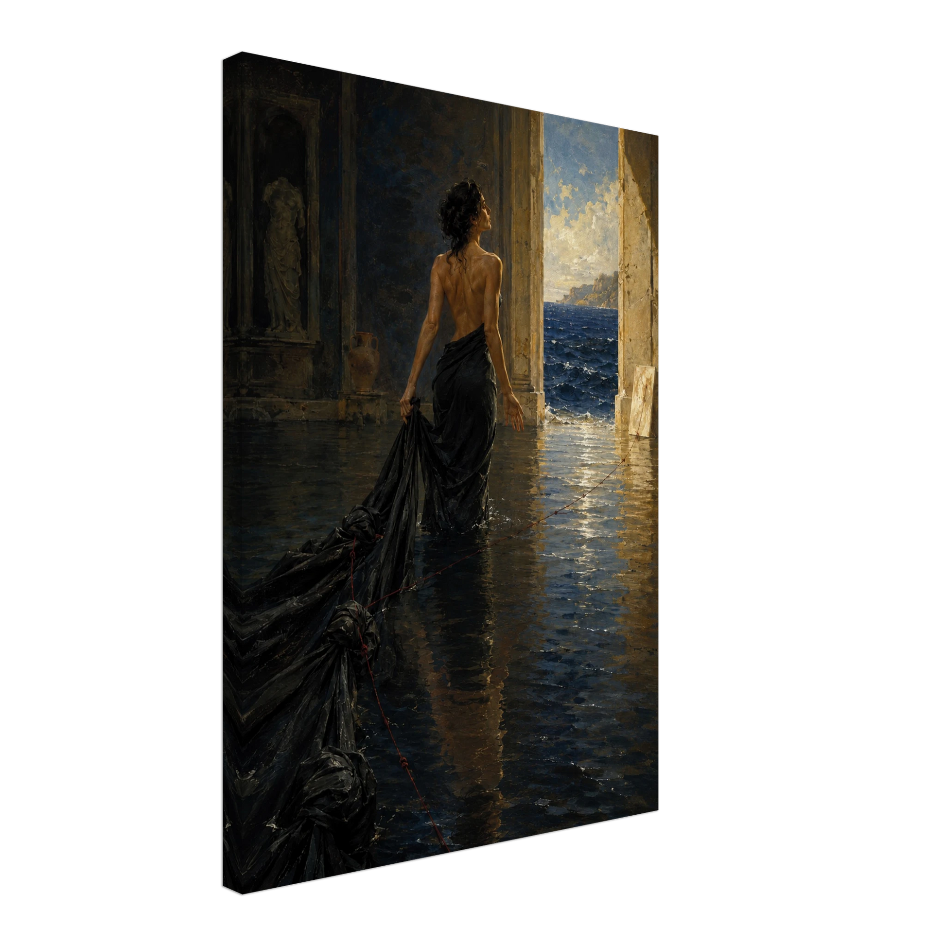 The Passage Mediterranean Studies canvas art by LunarHeartCo, gallery-wrapped and ready to hang.