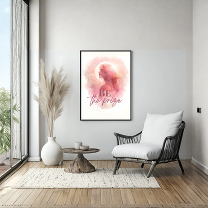BeThePrizeMoonGlow - Poster - LunarHeartCo