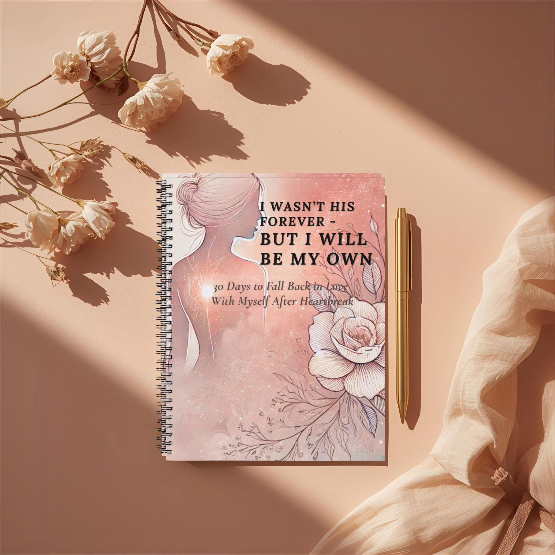 I Wasn’t His Forever — But I Will Be My Own ✨ 30 Days to Fall Back in Love With Myself After Heartbreak - LunarHeartCo