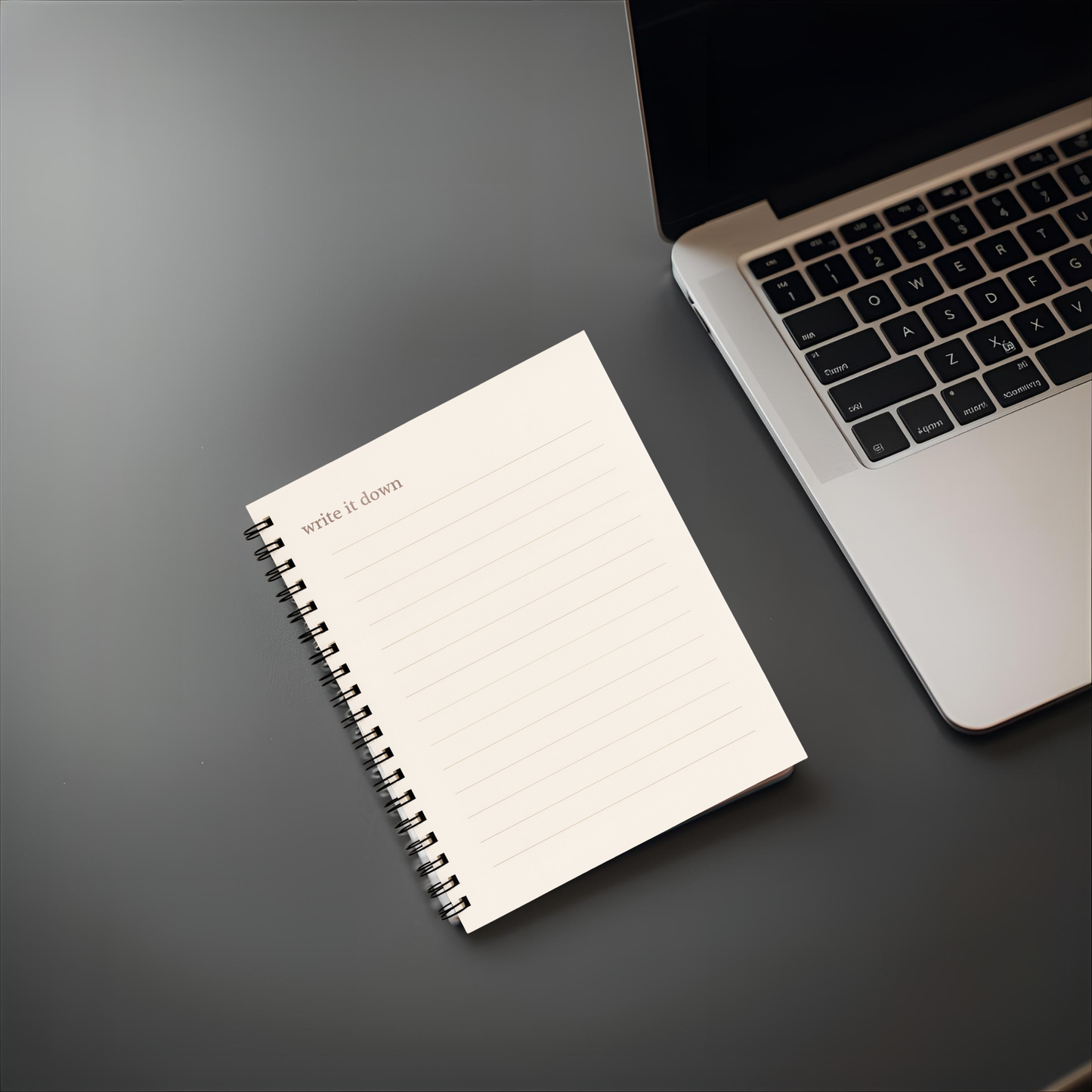 Everyday Notes — A5 Luxury Coil-Bound Notepad (50 Pages, Bold Edition) - LunarHeartCo