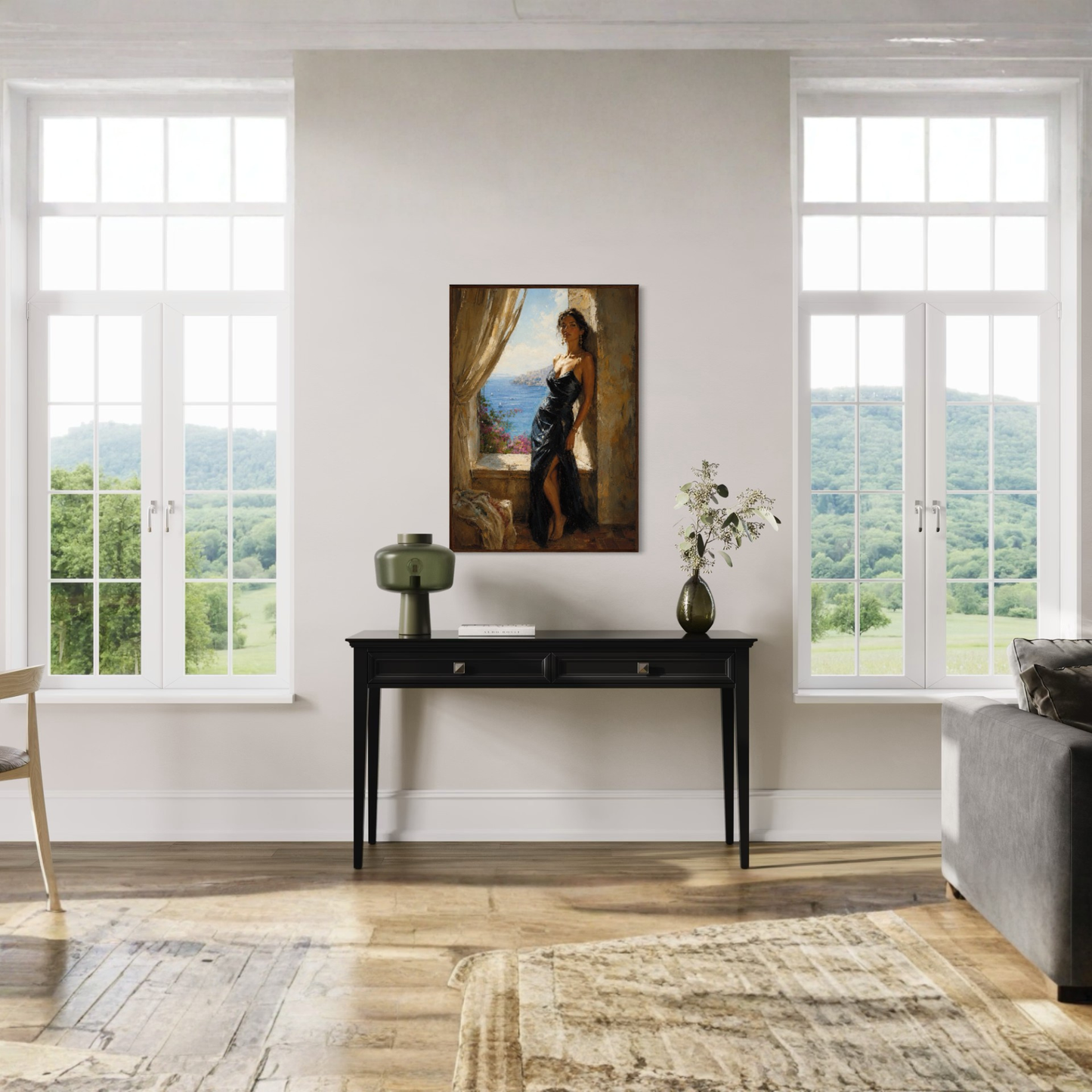 MEDITERRANEAN STUDIES — The Alcove, Framed Art Print