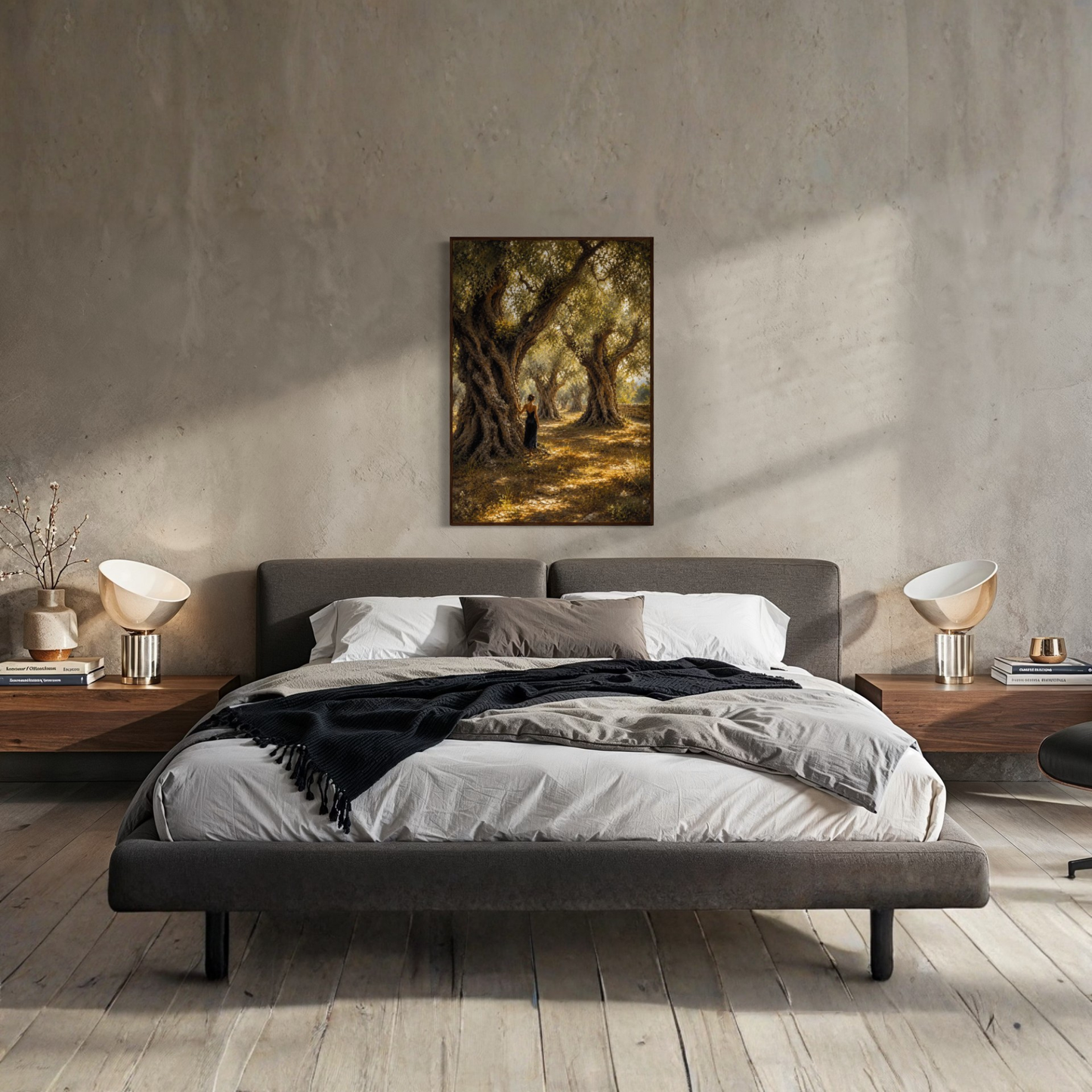 MEDITERRANEAN STUDIES — Rooted, Framed Art Print