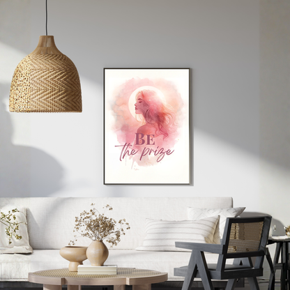 BeThePrizeMoonGlow - Poster - LunarHeartCo