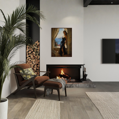 MEDITERRANEAN STUDIES — The Alcove, Framed Art Print