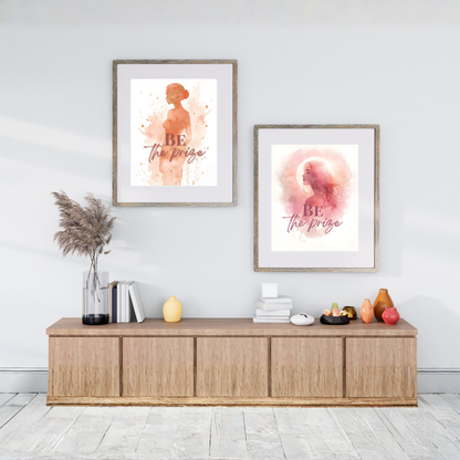 BeThePrizeMoonGlow - Poster - LunarHeartCo