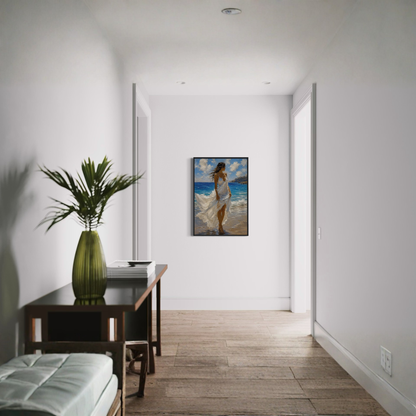 MEDITERRANEAN STUDIES — Windswept, Framed Art Print