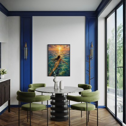 MEDITERRANEAN STUDIES — The Current, Framed Art Print