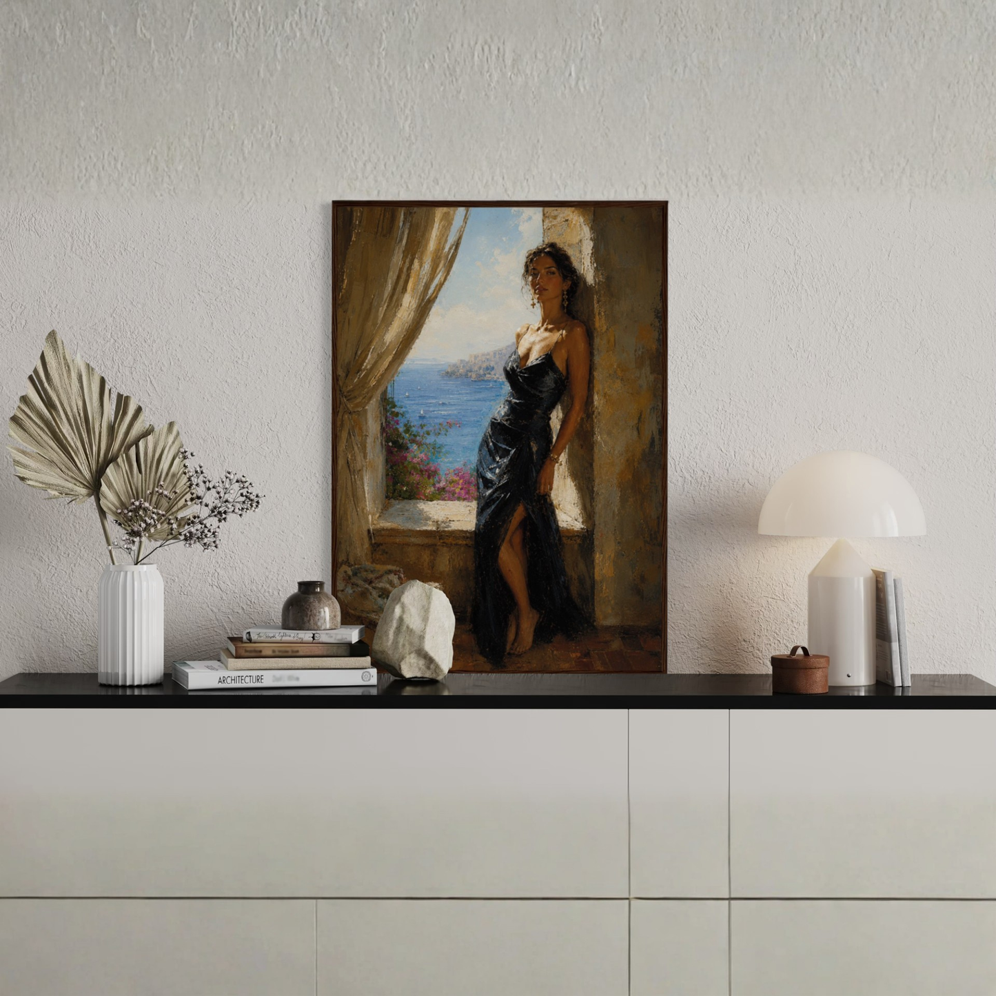 MEDITERRANEAN STUDIES — The Alcove, Framed Art Print